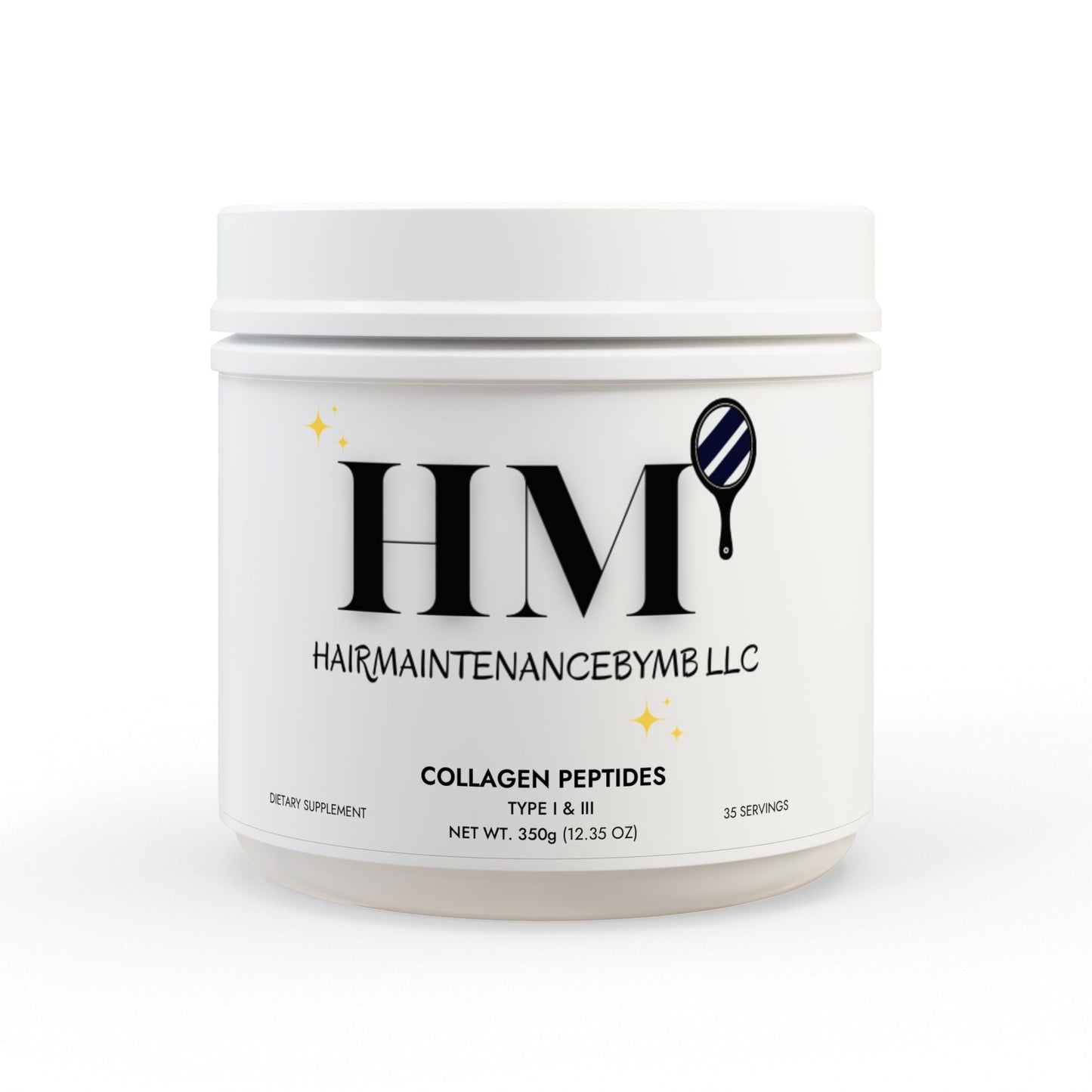 Hairmaintenancebymb Collagen Peptides Type I & III Supplement (350g, 12.3oz)